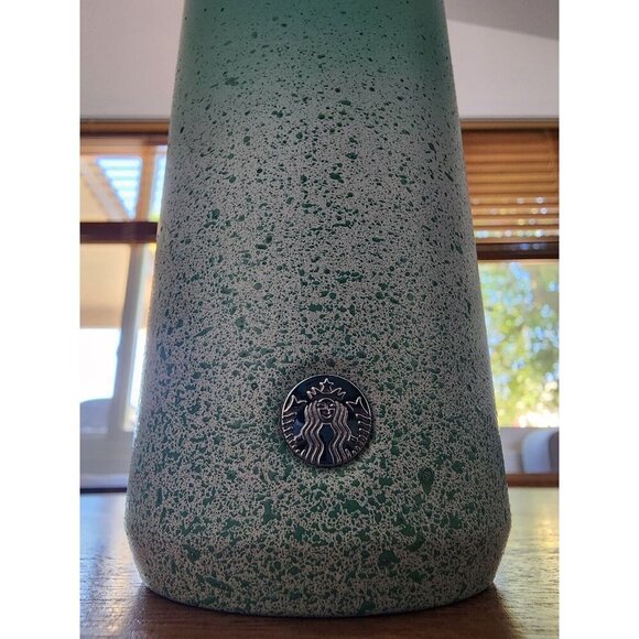 Starbucks 16oz Twist Lid Tall Teal Tumbler Travel Cup Coffee Mug - Picture 3 of 5